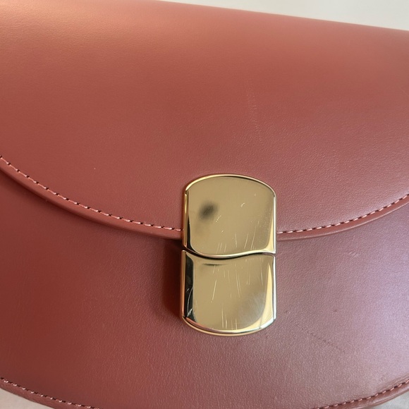 Sezane Claude Bag Smooth Rosewood - Size TU - Picture 3 of 11